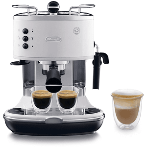 DeLonghi MACCHINA CAFFÈ ESPRESSO  Icona Classic ECO311.W, 1100 W, Bianco