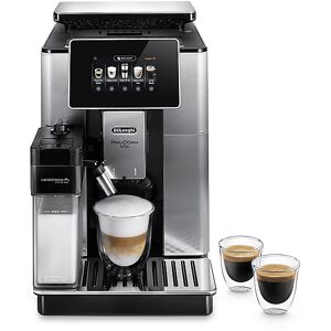 DeLonghi PrimaDonna ECAM610.75.MB MACCHINA CAFFÉ AUTOMATICA, Silver Black