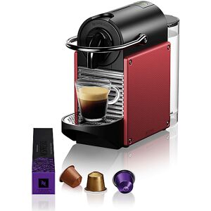 DeLonghi EN124.R MACCHINA CAFFÈ CAPSULE, Rosso