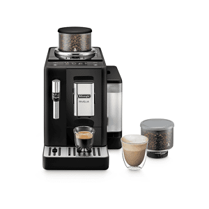 DeLonghi Rivelia EXAM440.35.B MACCHINA CAFFÉ AUTOMATICA, Nero (onyx black)