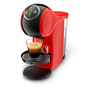 DeLonghi Genio S Plus EDG315.R MACCHINA CAFFÈ CAPSULE, Rosso