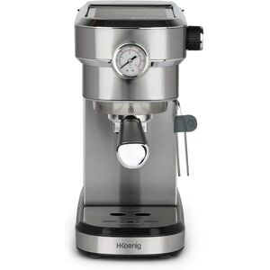 Ⓜ️🔵🔵🔵👌 H.Koenig EXP820 - Macchina per caffè espresso, CORPO IN ACCIAIO INOX