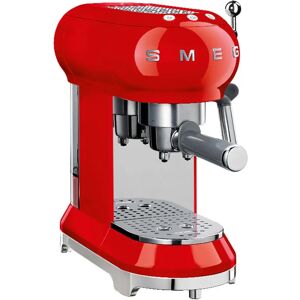 SMEG Macchina da Caffè Espresso Manuale 50's Style – Rosso LUCIDO – ECF01RDEU