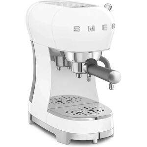 smeg macchina da caffè espresso manuale 50's style – bianco lucido – ecf02wheu