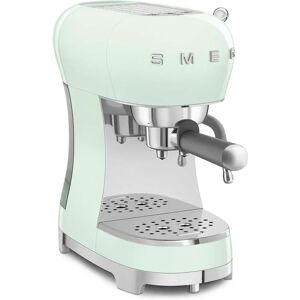 smeg macchina da caffè espresso manuale 50's style – verde pastello lucido – ecf02pgeu