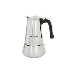 Tognana Porcellane Caffettiera 4 tazze acciaio inox Riflex induction