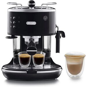 delonghi eco 311.bk libera installazione manuale macchina per espresso 1.4l 2tazze nero, acciaio inossidabile