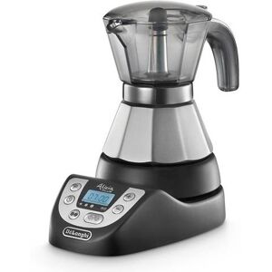 DeLonghi MOKA ELETTRICA 1/2TAZZE FUNZ.ORZO NERA EMKP21B