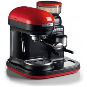 ariete macchina caffe' + macinacaffe' rosso 1318