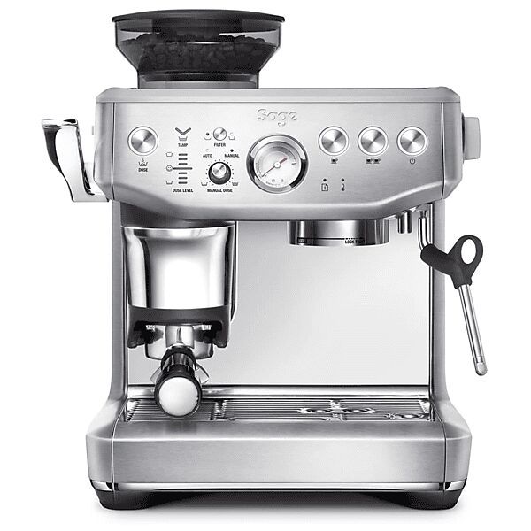 sage macchina caffÉ automatica  ses876bss4eeu1, 1850 w, acciaio spazzolato