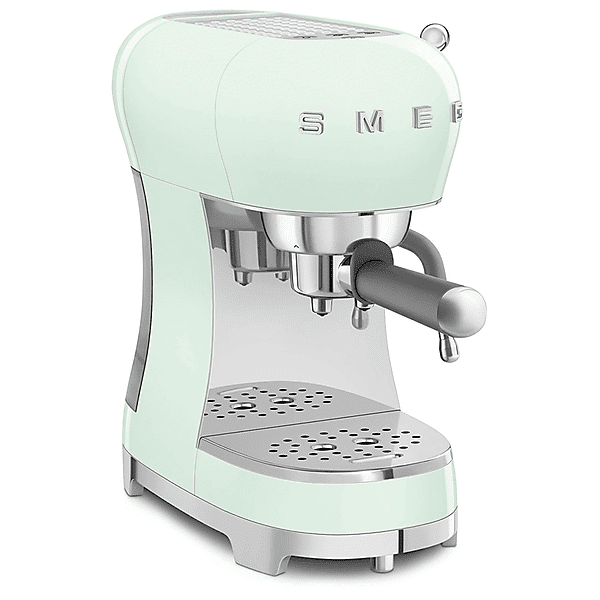 smeg macchina caffÈ espresso  ecf02pgeu, 1350 w, verde