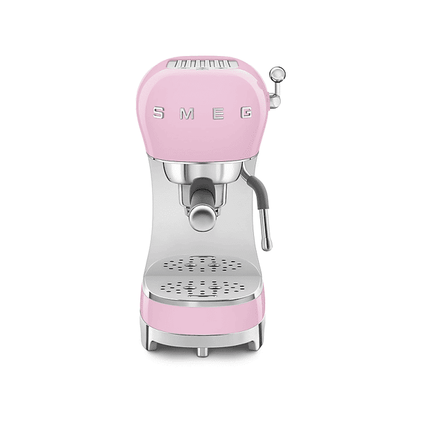 smeg macchina caffÈ espresso  ecf02pkeu, 1350 w, rosa