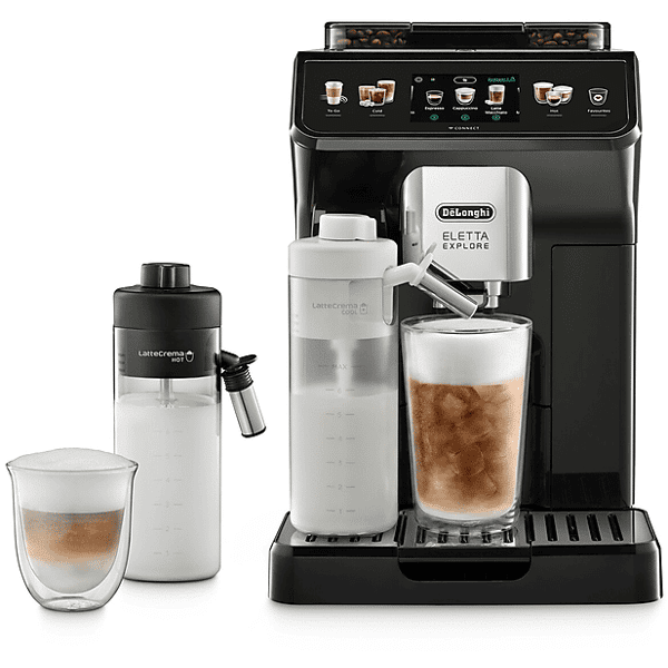 delonghi eletta ecam450.65.g macchina caffÉ automatica, grey