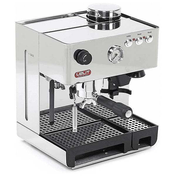 lelit macchina caffÈ espresso  anita, 1000 w, acciaio