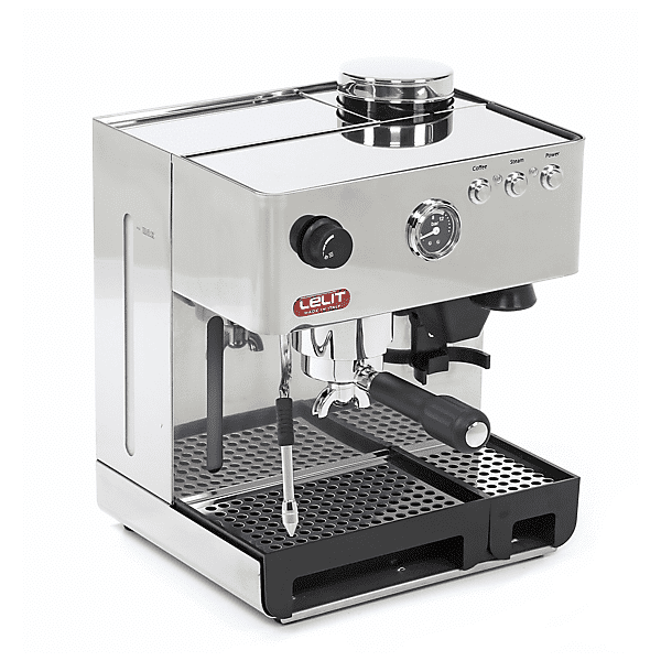 lelit macchina caffÈ espresso  anita, 1000 w, acciaio