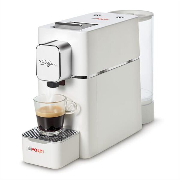 polti macchina da caffè coffea s15w + 54 cialde-bianco