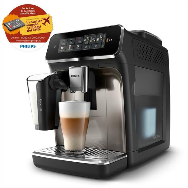 philips macchina da caffè series 3300 lattego ep3347/90