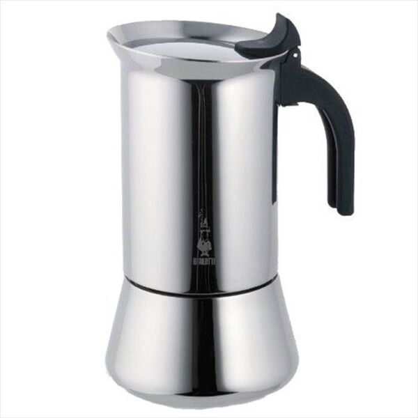 bialetti moka 4 tazze 0007254/cnnp-argento