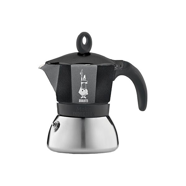 bialetti 006936 moka induktion 6 tazze colore del prodotto: nero. argento. - 006936