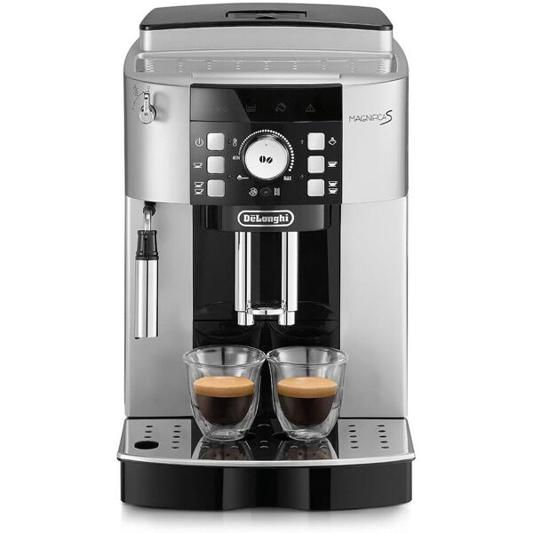 delonghi ecam 21.117 sb magnifica s macchina caffè automatica espresso con macinacaffè ed erogatore di vapore caffè in grani colore inox ecam 21.117 sb