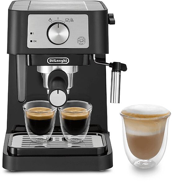 DeLonghi MACCHINA CAFFÉ  Stilosa EC260.BK, 1100 W, Nero/Silver