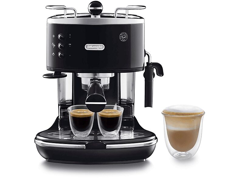 DeLonghi MACCHINA CAFFÈ ESPRESSO  Icona Classic ECO311.BK, 1100 W, Nero