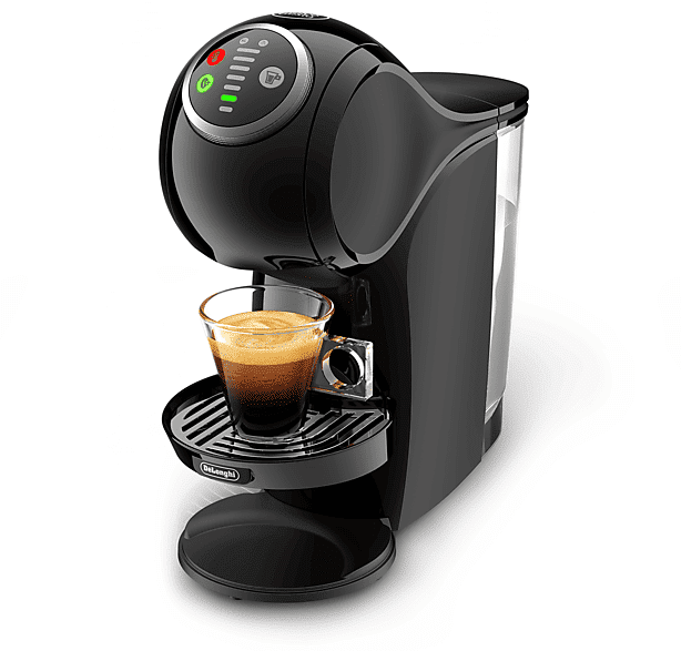 DeLonghi Genio S Plus EDG315.B MACCHINA CAFFÈ CAPSULE, Nero