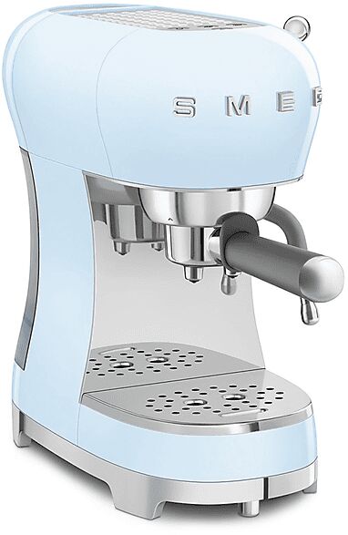 SMEG MACCHINA CAFFÈ ESPRESSO  ECF02PBEU, 1350 W, Azzurro