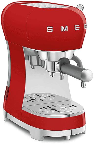 SMEG MACCHINA CAFFÈ ESPRESSO  ECF02RDEU, 1350 W, rosso