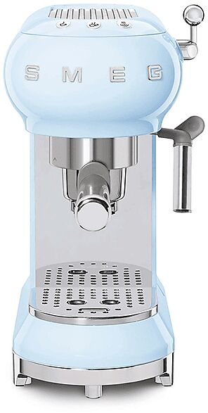 SMEG MACCHINA CAFFE  ECF01PBEU, 1350 W, Azzurro