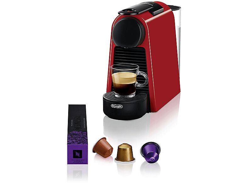 DeLonghi EN85.R MACCHINA CAFFÈ CAPSULE, Rosso