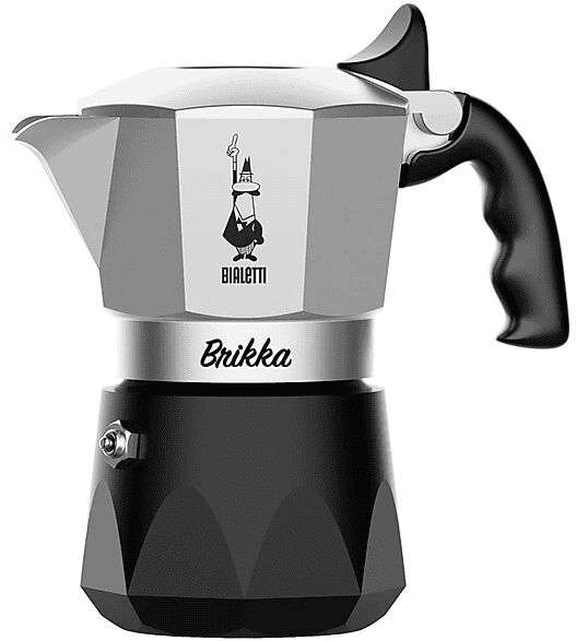 Bialetti Caffettiera  NEW BRIKKA 2 TAZZE