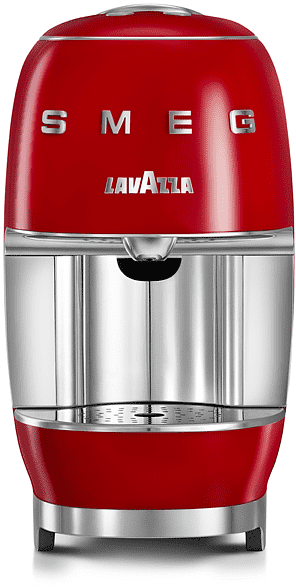 LAVAZZA LM 200 SMEG MACCHINA CAFFÈ CAPSULE, ROSSA