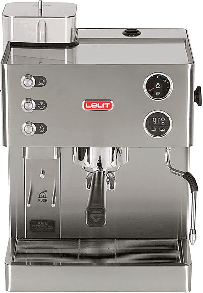 LELIT MACCHINA CAFFÈ ESPRESSO  KATE, 1200 W, Acciaio satinato