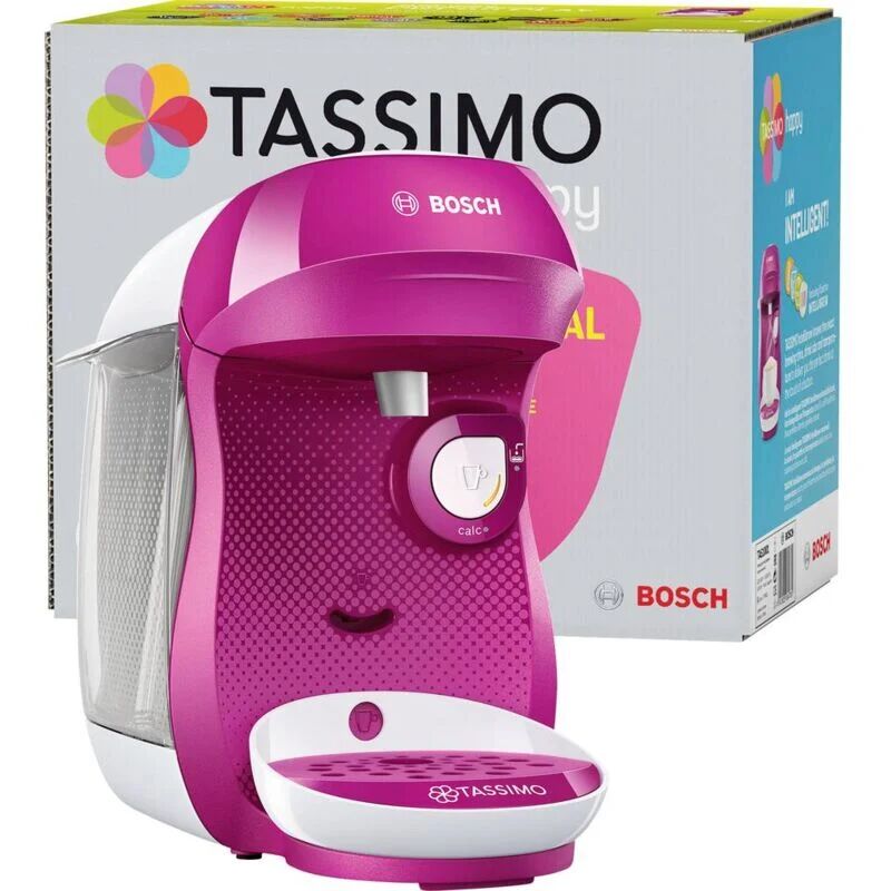 Bosch Haushalt Happy TAS1001 Rosa Macchina per caffè con capsule -