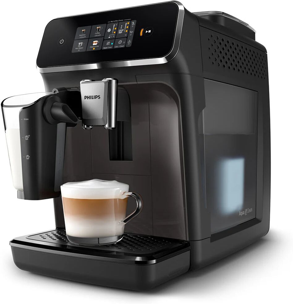 Philips Series 2300 LatteGo EP2334/10 Macchina da caffè automatica, 4 bevande, 1.8 L, macine in ceramica