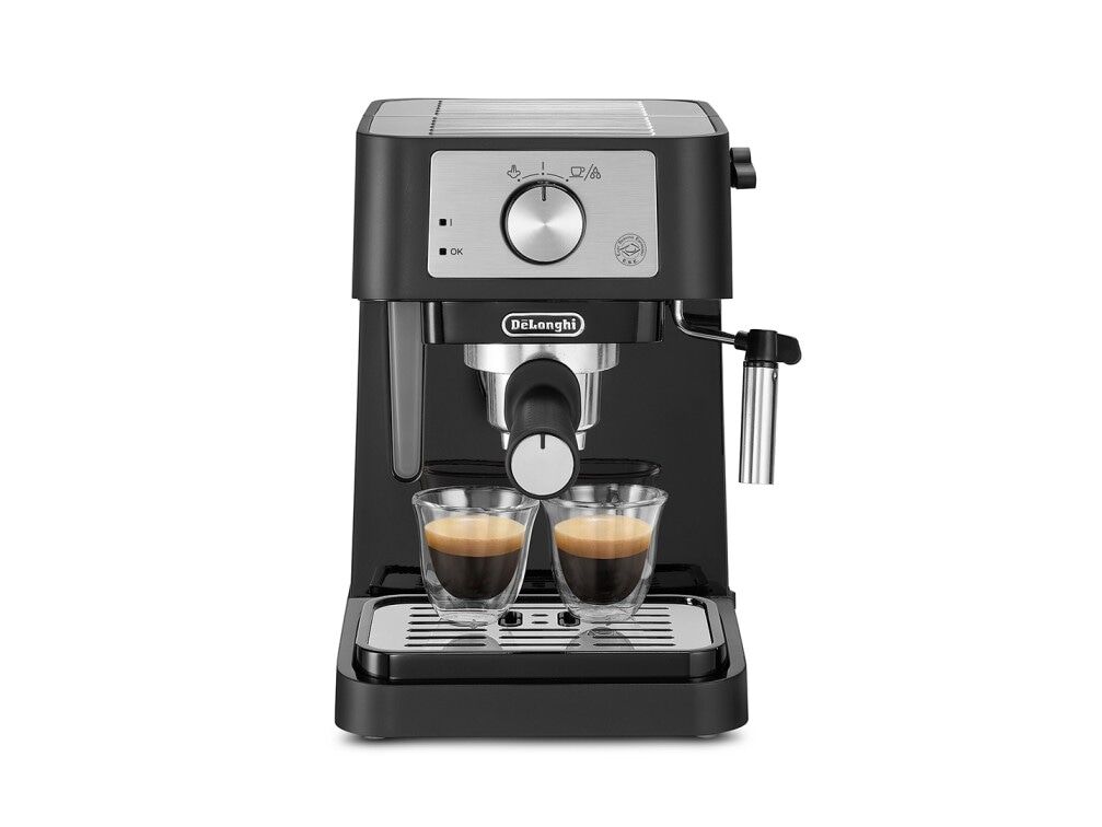 DeLonghi MACCH CAFFE POLVERE/CIALDE NERA/SIL EC260.BK
