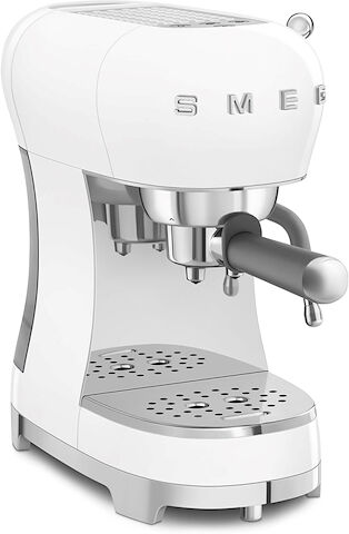 SMEG MACCHINA DA CAFFE ESPRESSO BIANCA ECF02WHEU