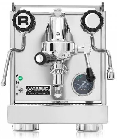 Rocket Appartamento macchina da caffè portafiltro   nero/bianco