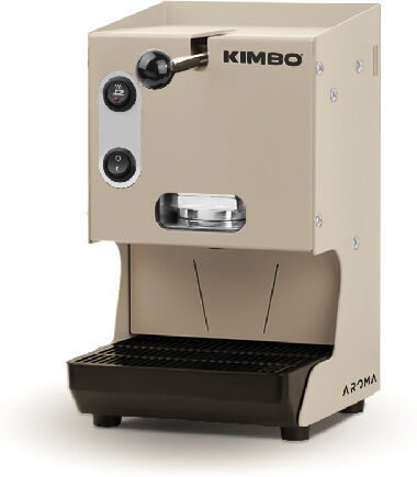 Kimbo Metal  Beige  Macchina Da Caffe' Cialde 400w  + 45cialde