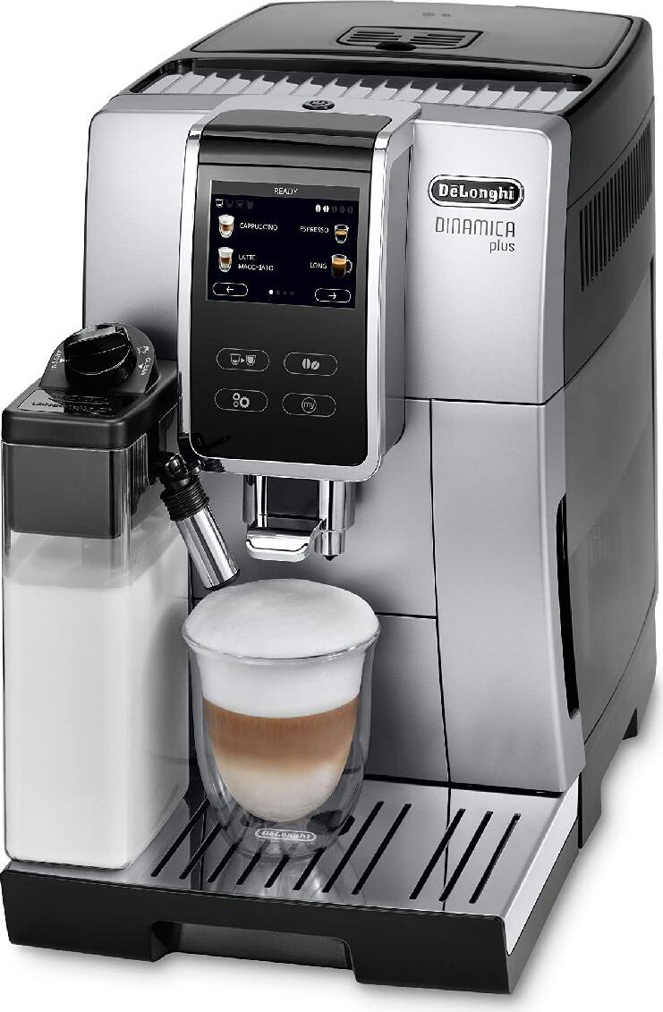 delonghi ecam370.70.sb dinamica plus macchina caffè automatica espresso con macinacaffè cappuccinatore display touch colore silver - ecam370.70.sb