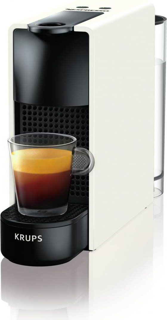 Krups Xn1101k Macchina Caffè Espresso Sistema Di Ricarica Capsule Nespresso Colore Bianco - Xn1101k Mini Essenza