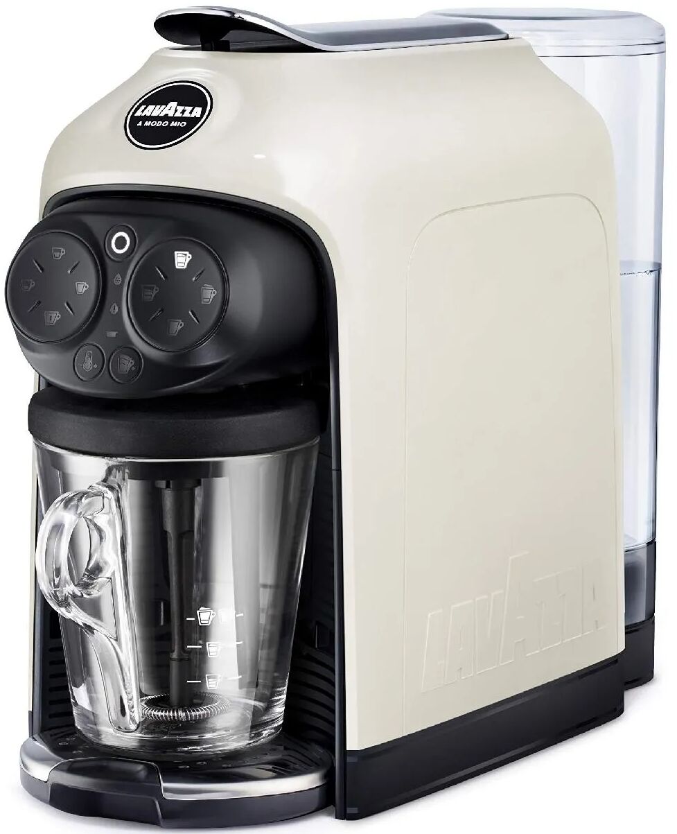 lavazza 18000285 Macchina Caffè Espresso Sistema Di Ricarica Capsule Lavazza A Modo Mio Con Cappuccinatore Colore Bianco - 18000285 Deséa