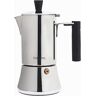 Easyworkz Stovetop Espresso Maker 200ml Roestvrijstalen Moka Pot Koffiezetapparaten(Zilver)