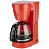 Korona 10118 Koffiezetapparaat   Filterkoffiezetapparaat voor 12 koppen koffie   Glazen Kan   rood   800 Watt