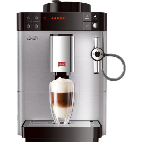 Melitta volautomatisch koffiezetapparaat Caffeo Passione, edelstaal  - 479.00 - zilver