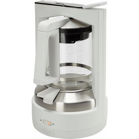 Krups koffiezetapparaat met druksysteem KM4682 T 8.2, wit/edelstaal  - 129.99 - wit