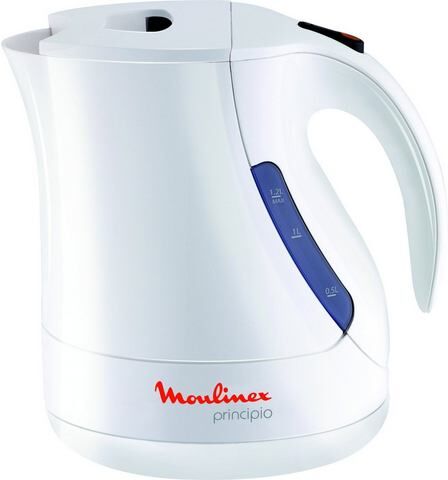 MOULINEX waterkoker Principio BY1071, 1,2 liter, 2400 W, wit  - 29.11 - wit