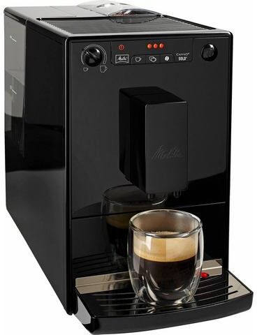 Melitta volautomatisch koffiezetapparaat Caffeo Solo Pure Black E 950-222, zwart  - 310.96 - zwart