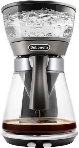 De'Longhi filter-koffiezetapparaat Clessidra ICM 17210, 1,25 l koffiepot  - 122.71 - zilver